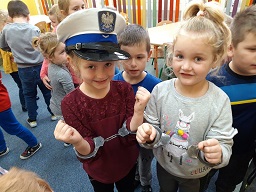 Wizyta Policjantów w Przedszkolu