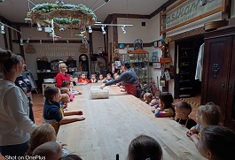 Wizyta przedszkolaków w Muzeum Piekarnictwa